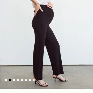 Storq city wide leg pants sz 3 - maternity